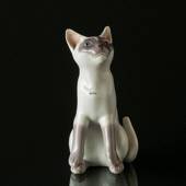 Hvid Siameser kat, Bing & Grøndahl figur af kat