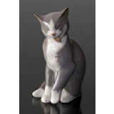 Grå kat, Bing & Grøndahl kattefigur nr. 2465
