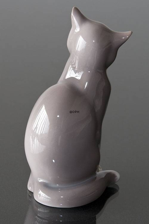 Grå kat, Bing & Grøndahl kattefigur nr. 2465