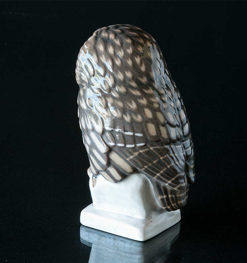 Lille Ugle, Bing & Grøndahl fugle figur nr. 2469