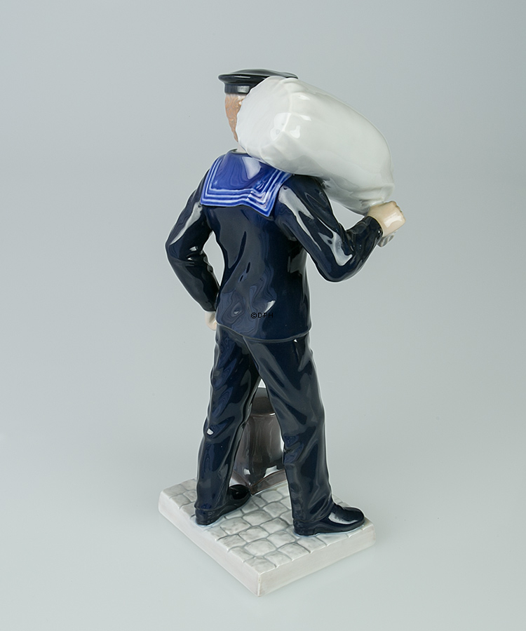 Konstabel i søværnet, sømand, Bing & Grøndahl figur nr. 2486