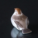 Sparrow with puffed up feathers, Bing & Grondahl bird figurine no. 2492