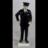 Policeman in uniform keeping the peace, Bing & Grondahl figurine no. 2502