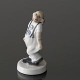 Clown with hands at sides, Bing & Grondahl figurine no. 509 or 2509