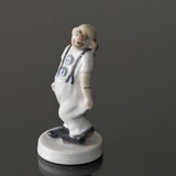 Klovn med hænderne ved siden, Bing & Grøndahl figur nr. 509 eller 2509