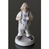 Clown with hands on braces, Bing & Grondahl figurine no. 511 or 2511