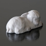 Lamb sleeping innocently, Bing & Grondahl figurine no. 558 or 2558
