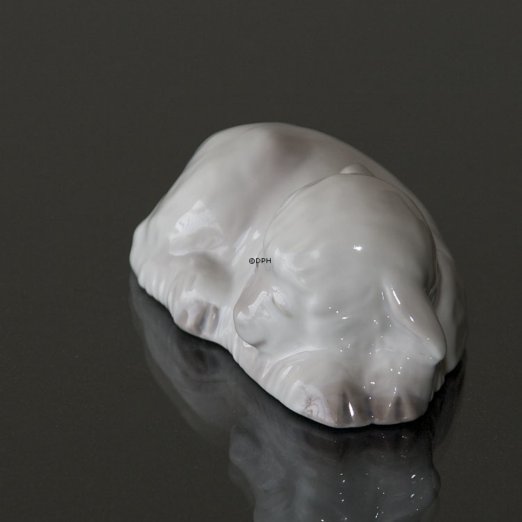 Liggende lam, Bing & Grøndahl figur nr. 558 eller 2558