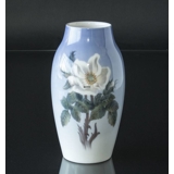Vase with rose, Bing & Grondahl no. 289-5243 or 740