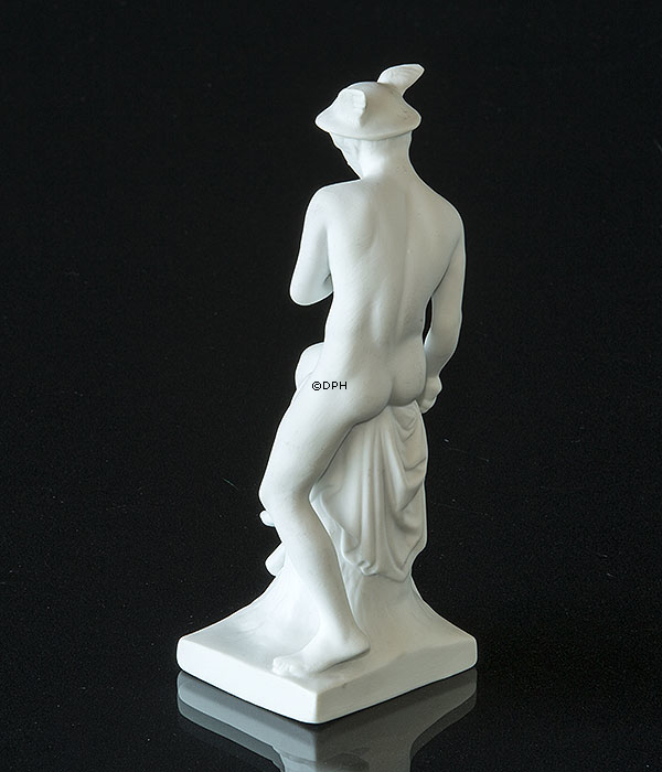 Hermes, Bing & Grøndahl Figur nr. 2995, Merkur som Argusdræberen (Argeiphontes)
