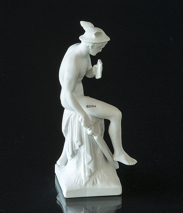 Hermes, Bing & Grøndahl Figur nr. 2995, Merkur som Argusdræberen (Argeiphontes)