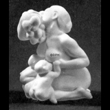 Woman and children with grapes, Bing & Grondahl figurine no. 4022