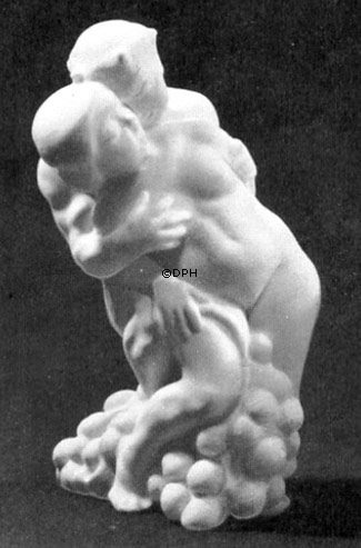 Mand og kvinde, Kai Nielsen Bing & Grøndahl figur nr. 4023