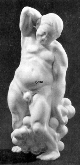 Mand med vindruer, Bing & Grøndahl figur nr. 4025