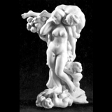 Woman, man, children, Bing & Grondahl figurine no. 4028