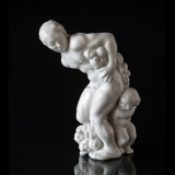 Man and child with excess of frui(Kain)t, Bing & Grondahl figurine no. 4032