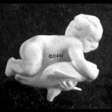 Boy on fish, Bing & Grondahl figurine no. 34 or 4034