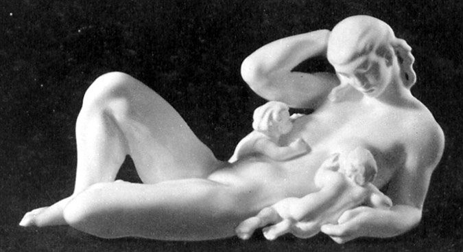 Moder hav, Bing & Grøndahl figur nr. 55 eller 4055