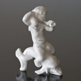 The Sea, Girl blowing Conch, Bing & Grondahl figurine no. 4059 or 59