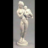 Säugendes Baby, Frau mit Kind, Bing & Gröndahl Figur Nr. 111 oder 4111