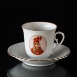 Carl Larsson stel. Kop og underkop. Motiv nummer 6 nr. 4506-305, Bing & Grøndahl