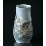 Vase with landscape, Bing & Grondahl no. 505-5209