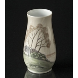 Vase with landscape, Bing & Grondahl No. 526-5210