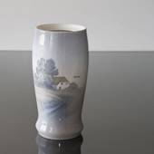 Vase med landskab, Bing & grøndahl nr. 527-95