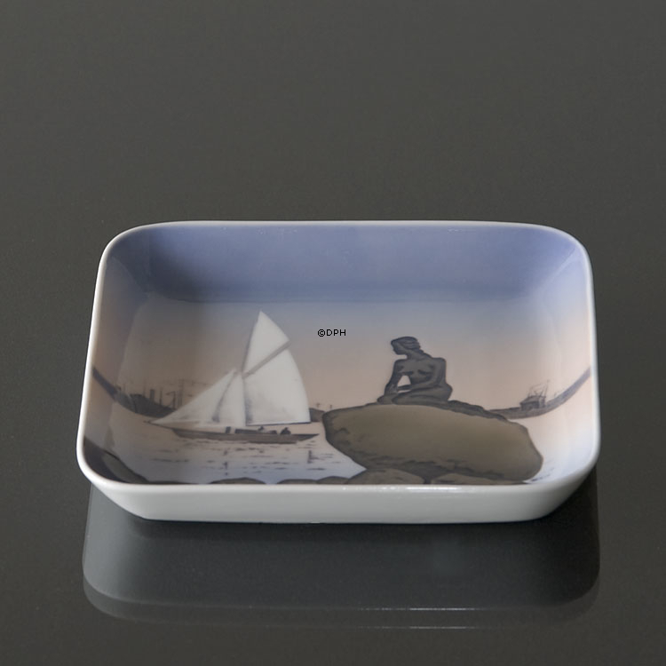 Skål med Den Lille Havfrue, Bing & Grøndahl nr. 1300-6531 / 531-455