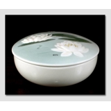 Lid-jar with waterlily, Bing & Grondahl no. 5418