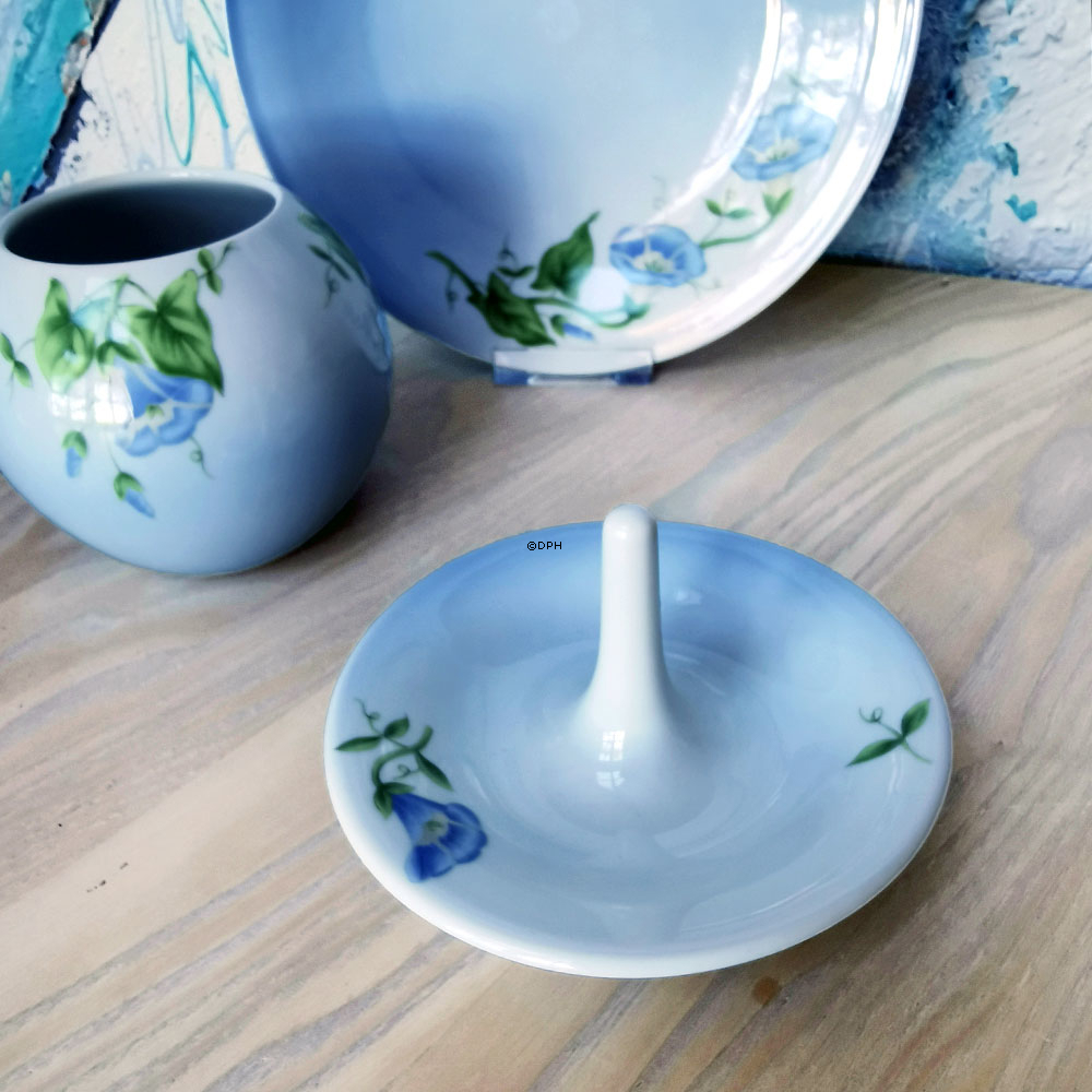 Bing & Grøndahl skål med blå snerle blomst nr. 5429-1831