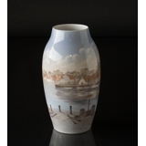 Vase with white Harbour, Bing & Grondahl no. 550-5243