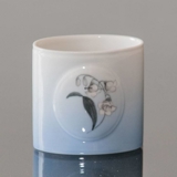Kleine Vase mit Maiglöckchen, Bing & Gröndahl Nr. 57-5240
