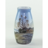 Vase with Landscape with tree, Bing & Grondahl No. 575-5247