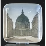 Dish with The Marble Church, Bing & grondahl no. 1300-6531 / 531-455