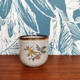 Krus eller lille vase, krakkeleret (Craquele), Bing & Grøndahl nr. 612-1038