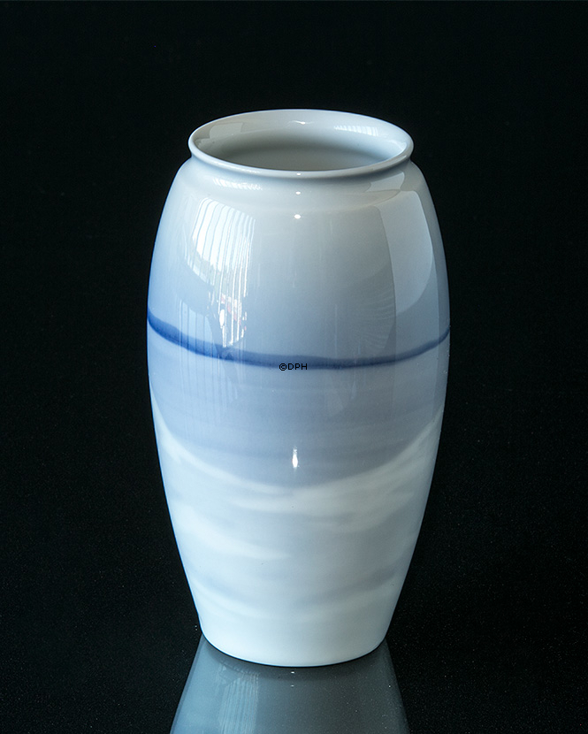 Vase med vinterlandskab, Bing & Grøndahl nr. 640-5254