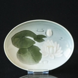 Bowl with waterlily, Bing & Grondahl No. 6414