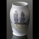 Vase with Sailingship, Bing & Grondahl no. 6682-2