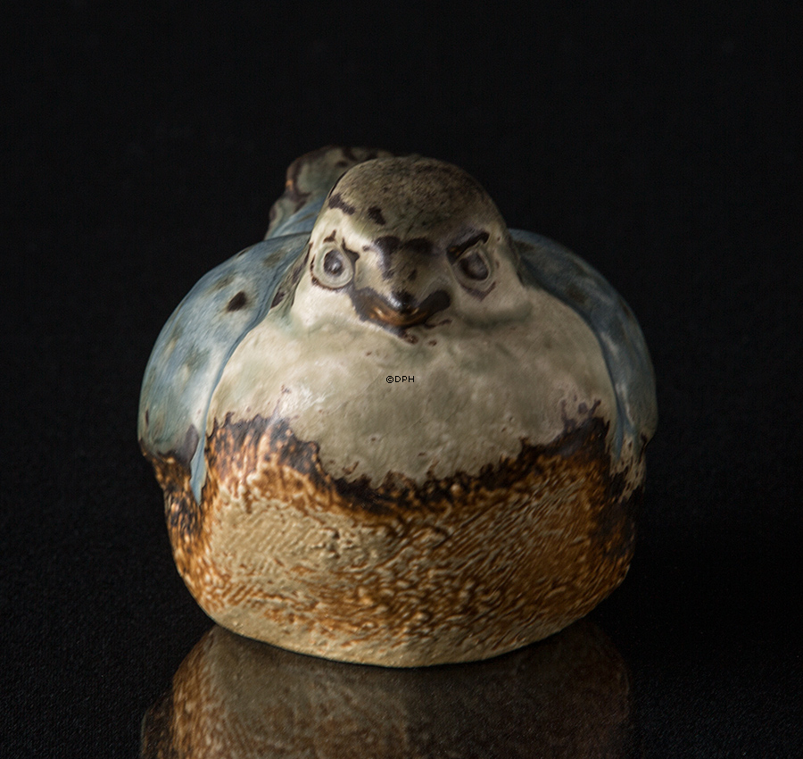 Fugl, Bing & Grøndahl figur af stentøj nr. 7013