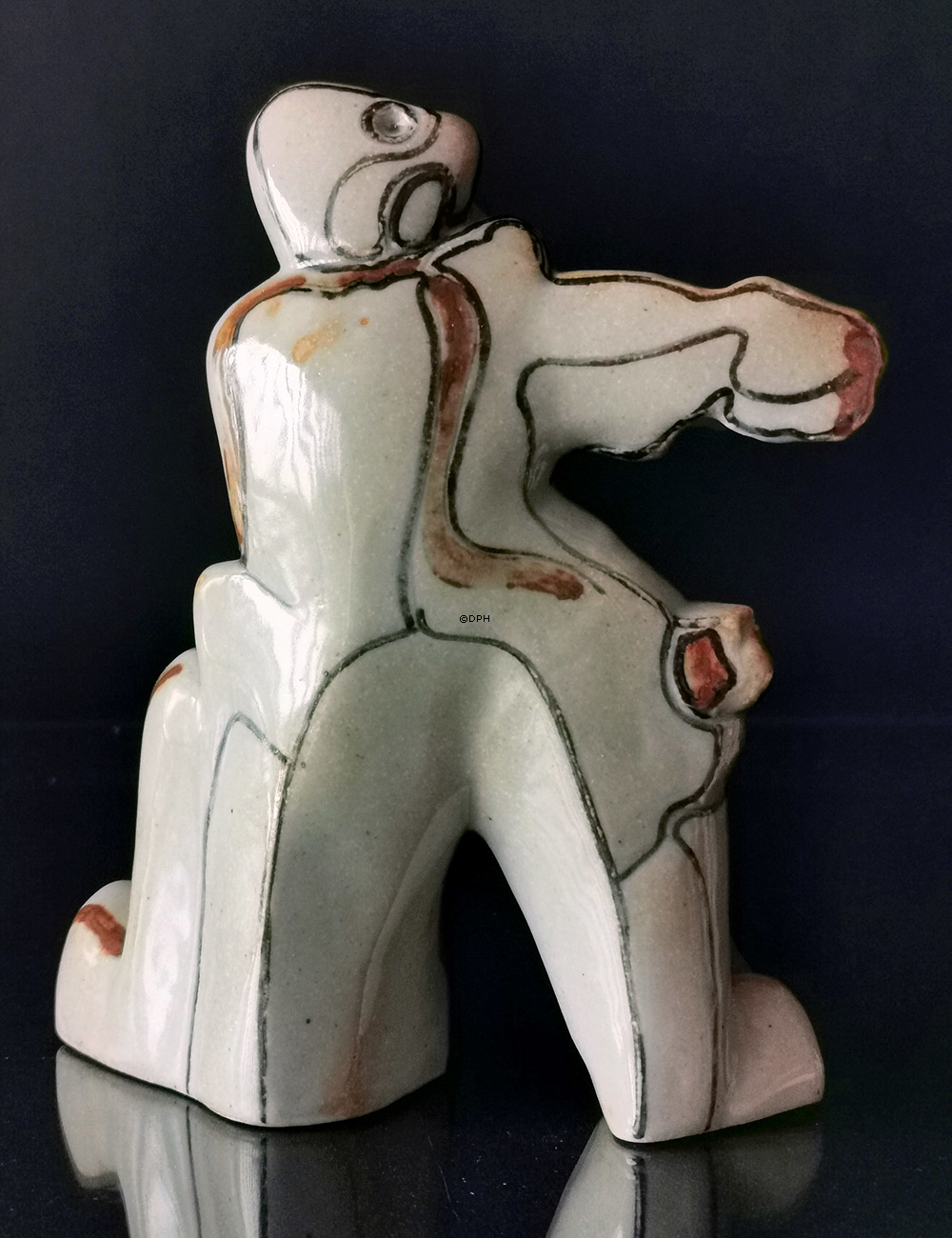 Steen Lykke Madsen figur, Bing & Grøndahl stentøjsfigur nr. 7051 - Fantasi