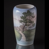 Vase mit dem Weg zum See, Bing & Gröndahl Nr. 716-5448 oder 748