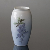 Vase med Blomstergren, blåregn,, Bing & Grøndahl nr. 72-254
