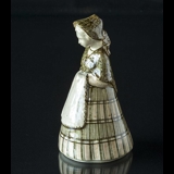 Kvinde i Nationaldragt, Bing & Grøndahl keramik figur nr. 7205-3