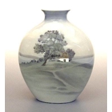 Vase with Landscape, Royal Copenhagen no. 736-5506