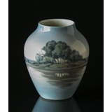Vase mit Landschaft, Bing & Gröndahl Nr. 7381-12