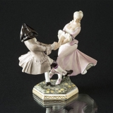 Dancing Couple, Bing & grondahl overglaze figurine no. 8020