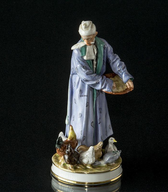 Den stundesløse, Bing & Grøndahl overglasur figur nr. 8024