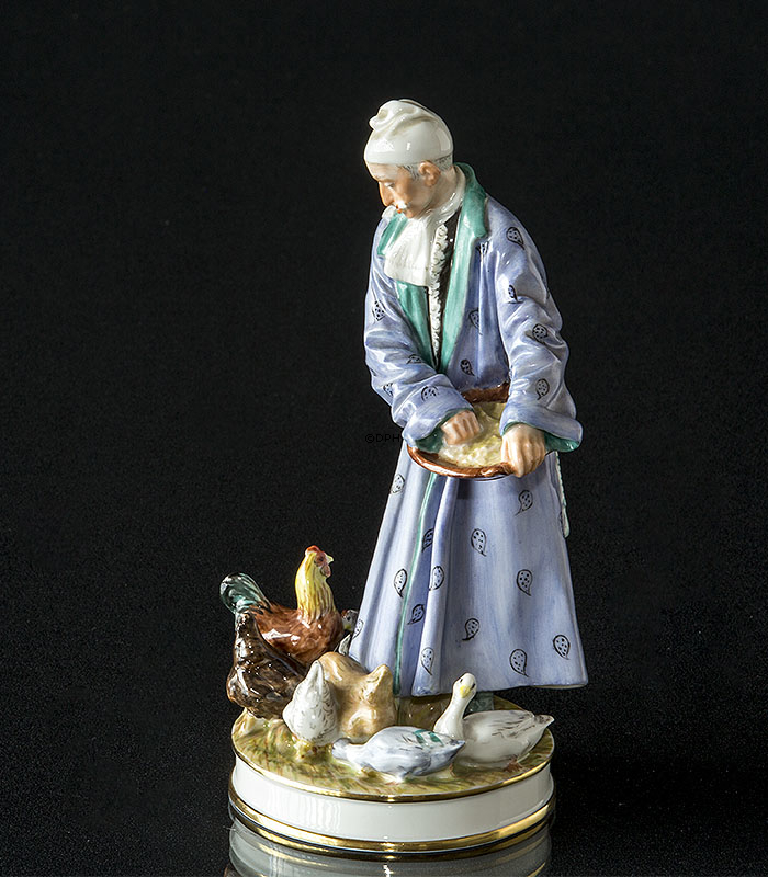 Den stundesløse, Bing & Grøndahl overglasur figur nr. 8024