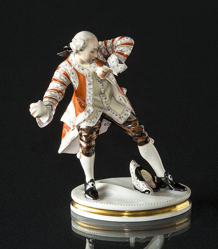 Sneboldekaster, Bing & Grøndahl overglasur figur nr. 8025